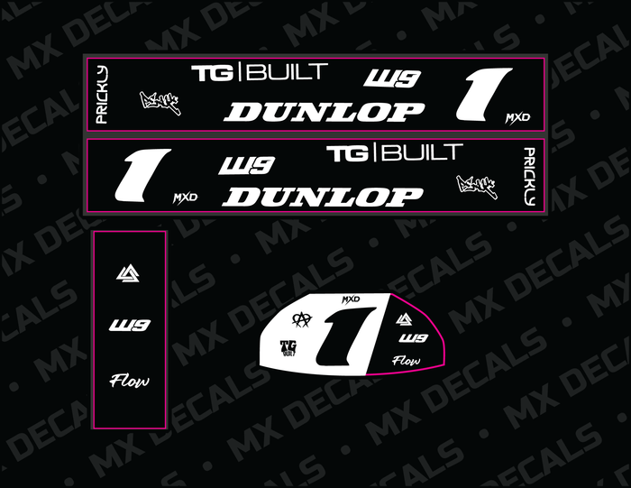 KuKirin G4 Graphics Decal Kit